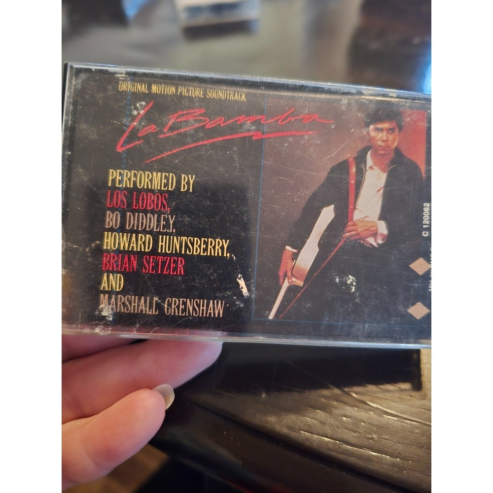 La Bamba Original Motion Picture Soundtrack Cassette Tape 1987 Los Lobos 25605-4